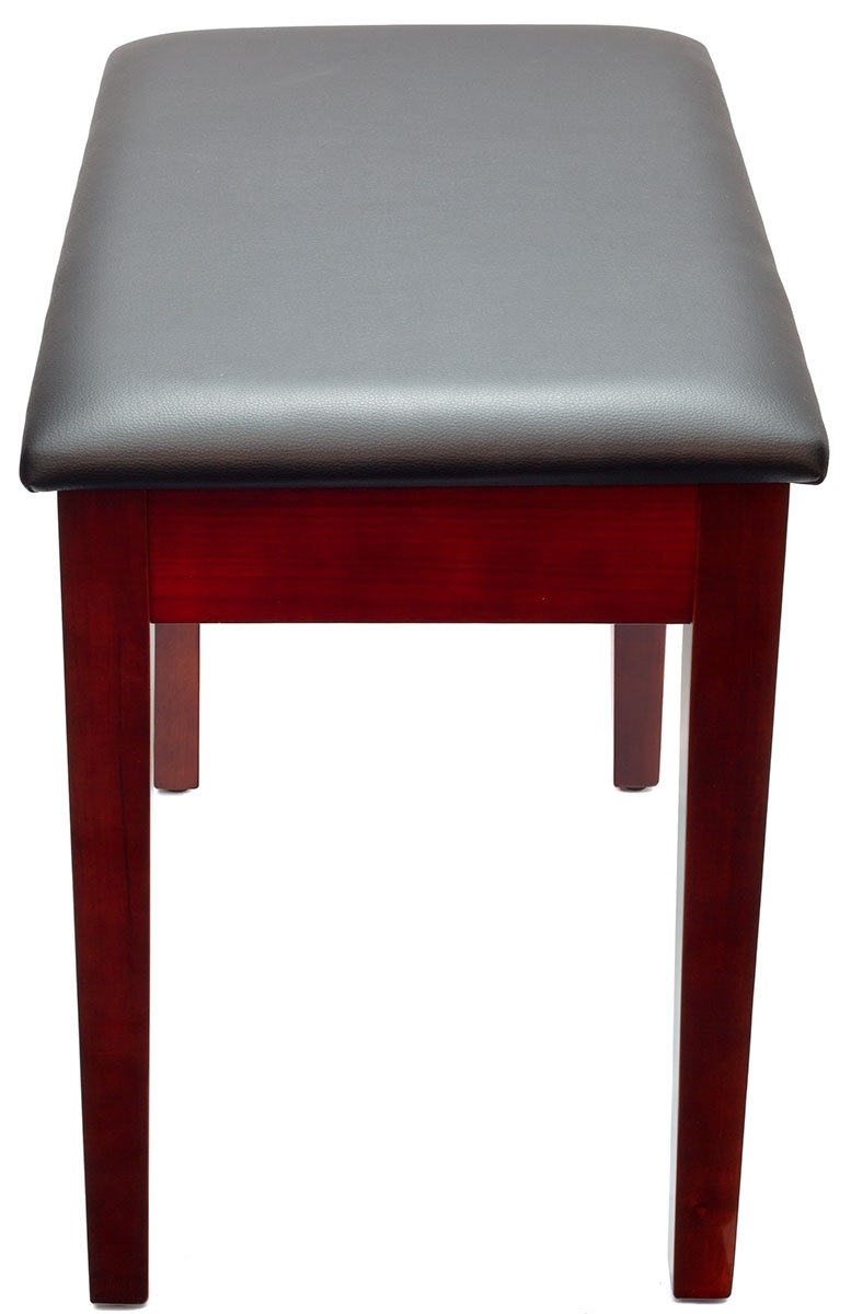 Montford Storage Piano Stool - Gloss Mahogany Finish - Image 3