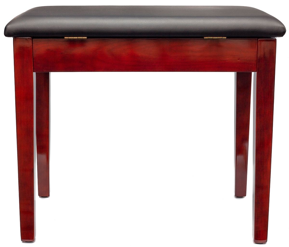 Montford Storage Piano Stool - Gloss Mahogany Finish - Image 4