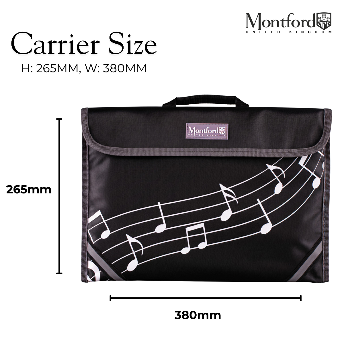 Montford Music Carrier Black - Image 5