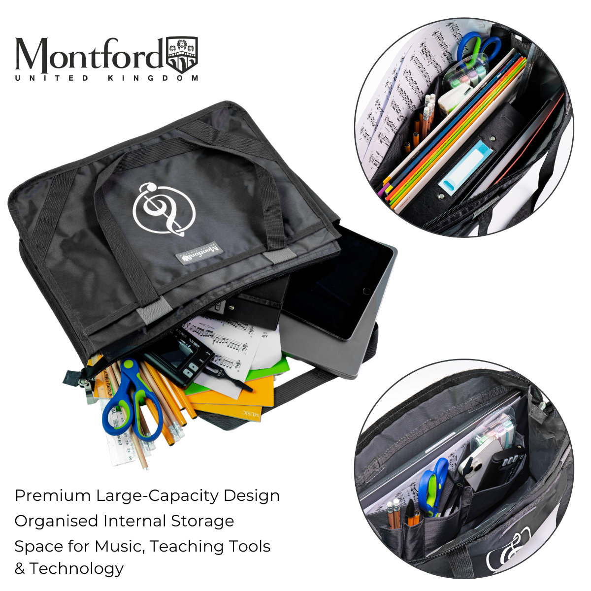 Montford Music Carrier Premium XL Black - Image 3