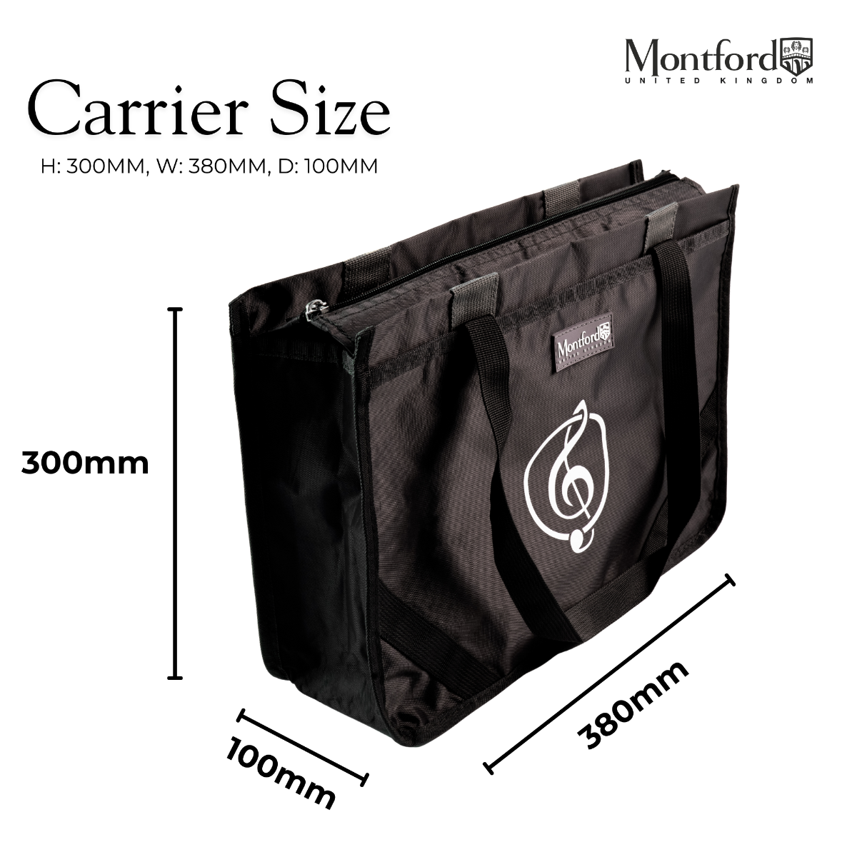 Montford Music Carrier Premium XL Black - Image 4