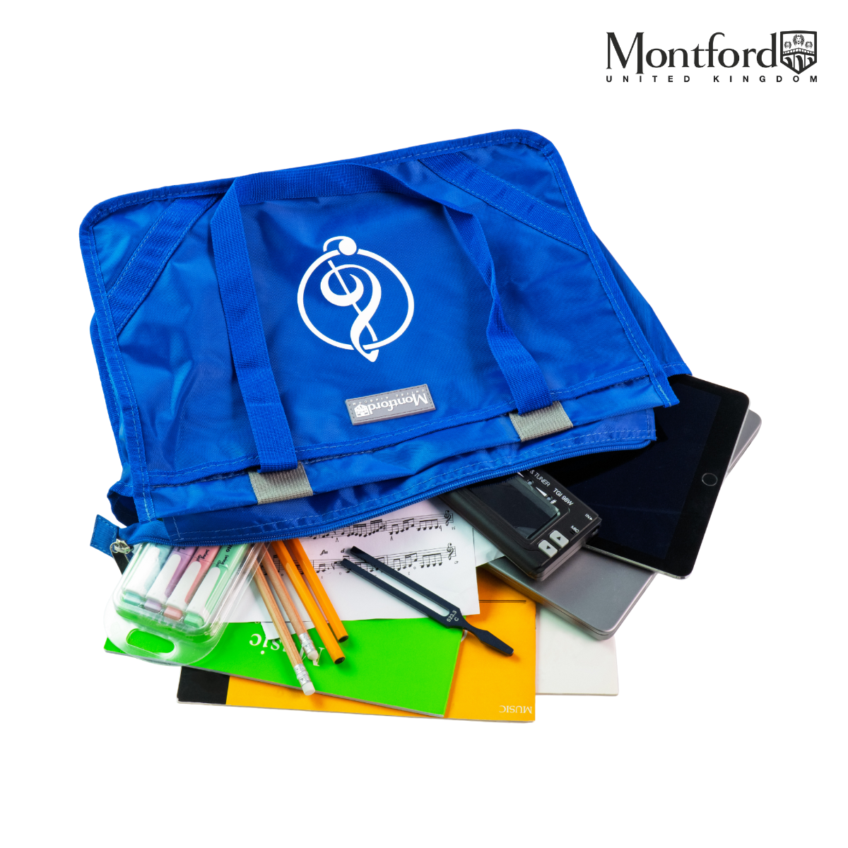 Montford Music Carrier Premium XL Royal Blue - Image 5