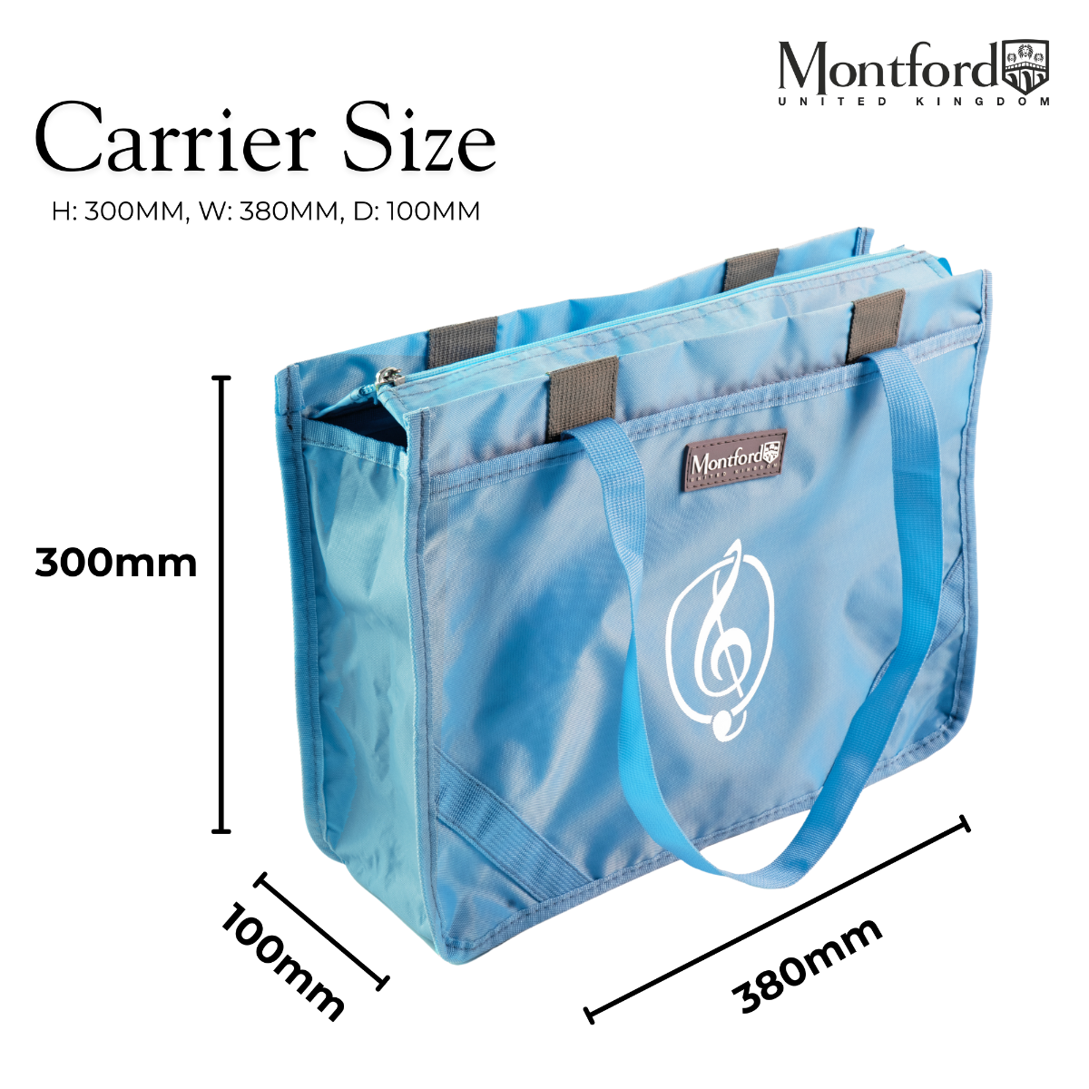 Montford Music Carrier Premium XL Blue - Image 4