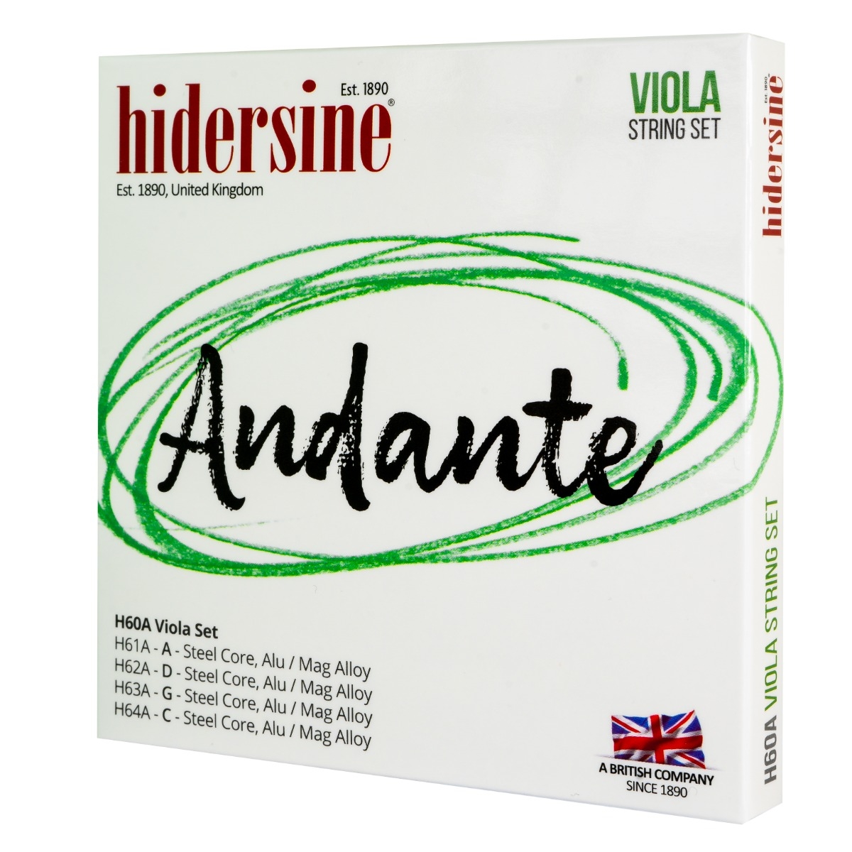 Hidersine Andante Viola String SET 16" - 15" - Image 1