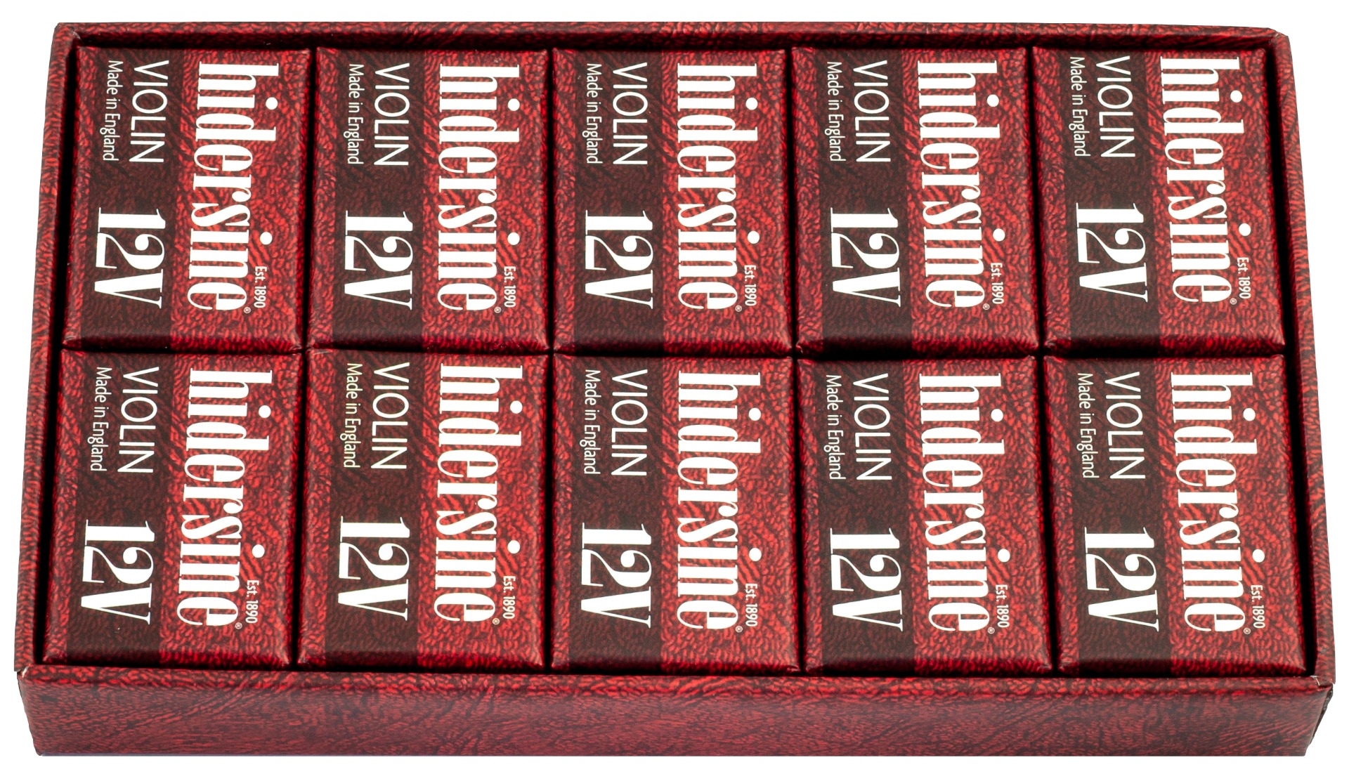 Hidersine Violin Rosin Junior - BOX OF 10 - Image 1