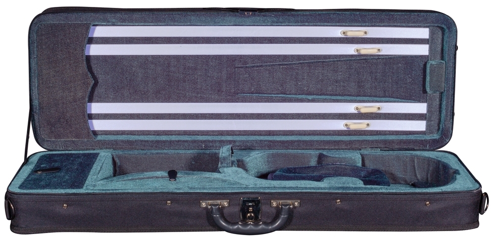 Hidersine Violin Case 3/4 Oblong - Black - Image 3