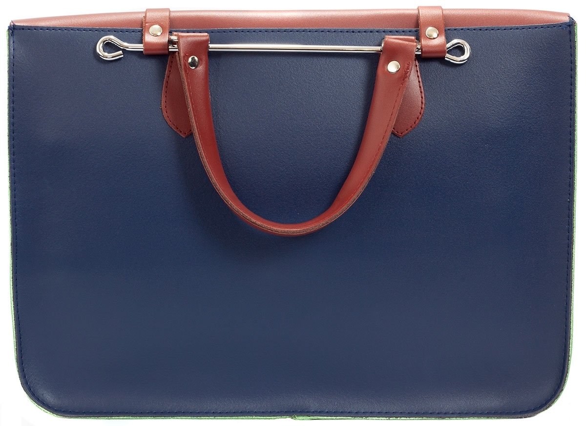 Montford Leather Music Case - Multi Colour - Image 3