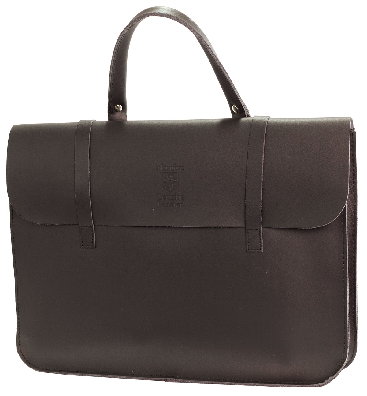 Montford Leather Music Case - Black - Image 1