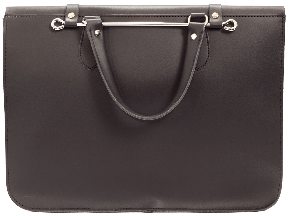 Montford Leather Music Case - Black - Image 3