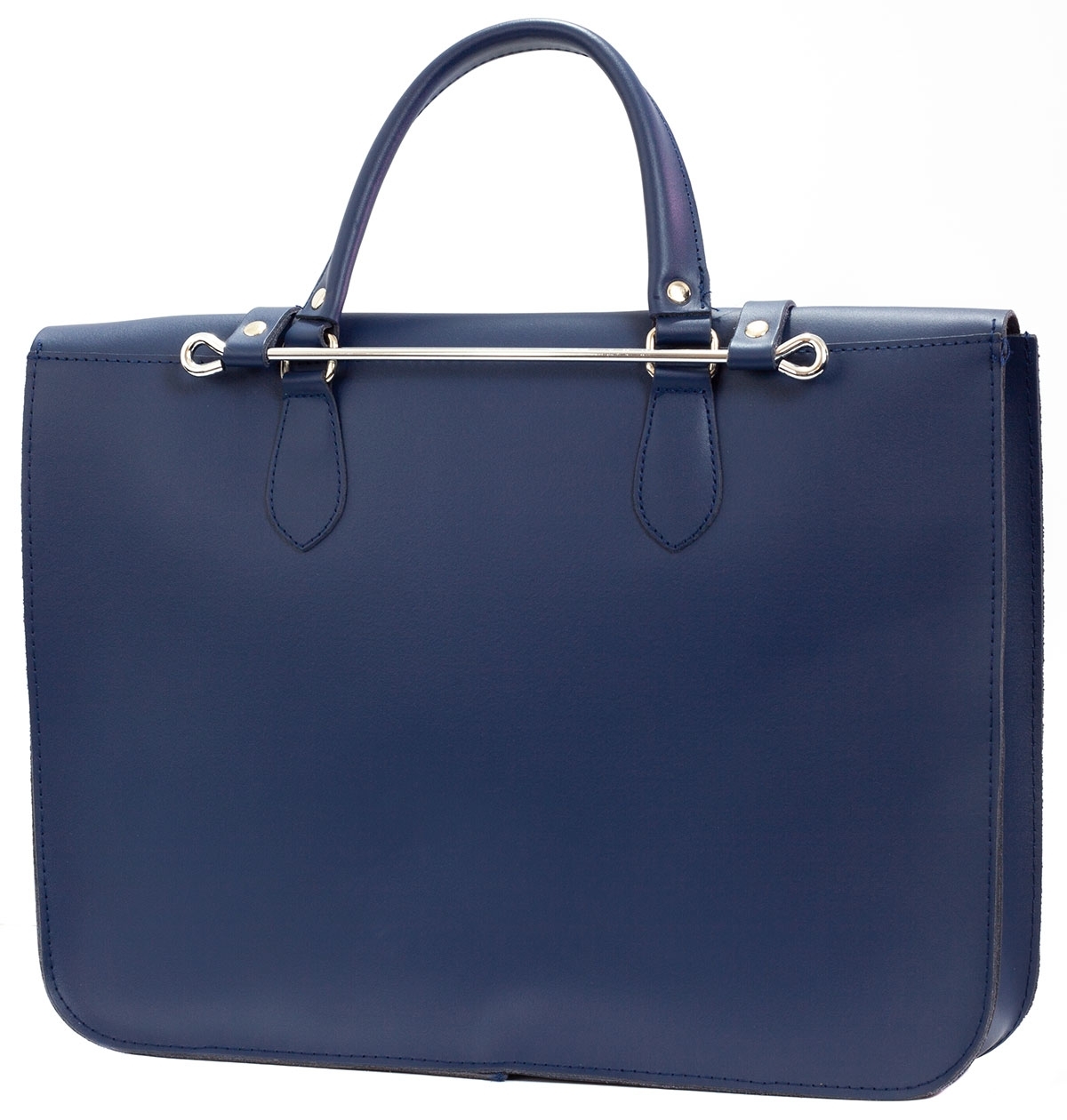 Montford Leather Music Case - Navy - Image 2