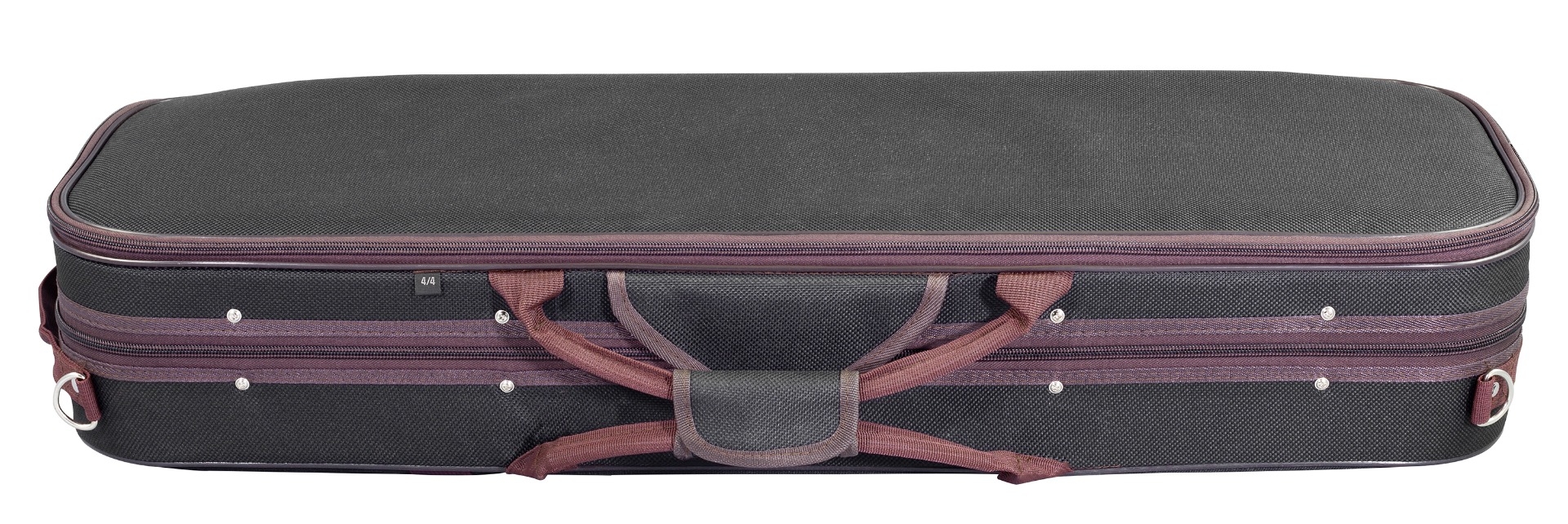 Hidersine Violin Case Pianura Oblong 4/4 - Black / Cream - Image 2