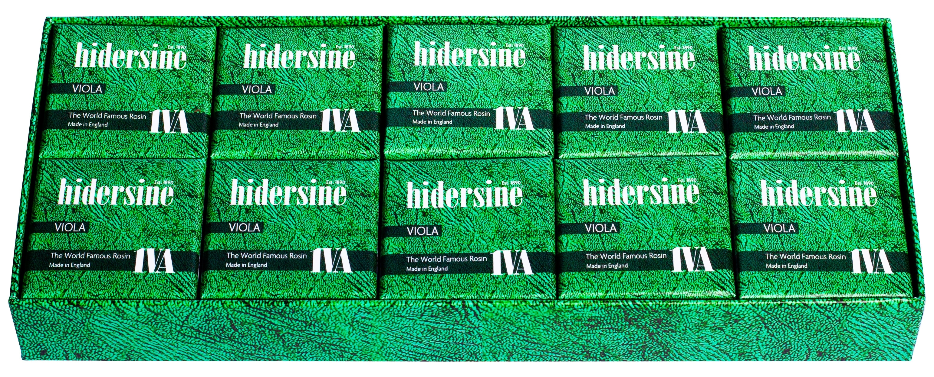 Hidersine Viola Rosin Clear Large - BOX OF 10 - Image 3