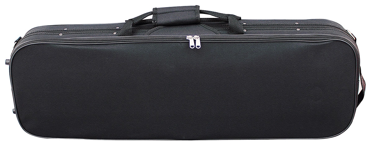 Hidersine Violin Case 4/4 Light Oblong - Black - Image 2