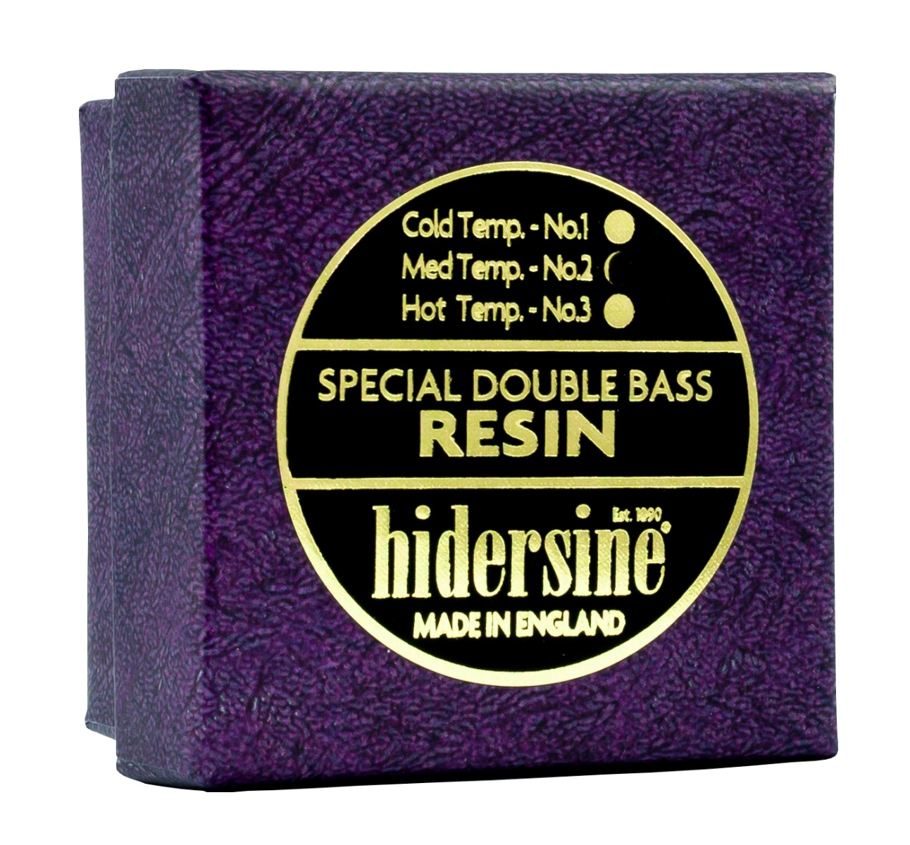 Hidersine Double Bass Rosin Medium, Temperate - BOX OF 10 - Image 4