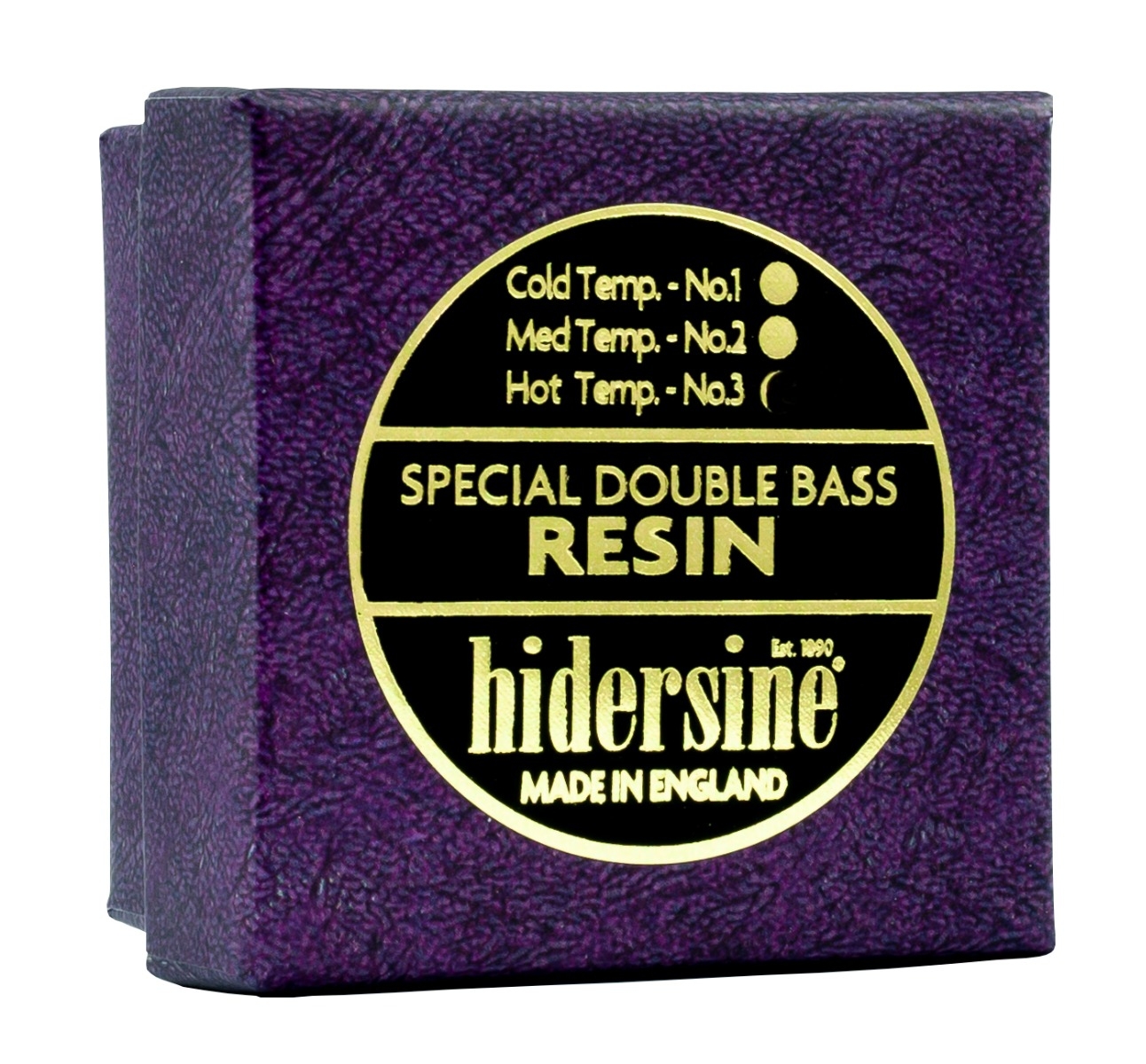 Hidersine Double Bass Rosin Hard, Warm - Image 3