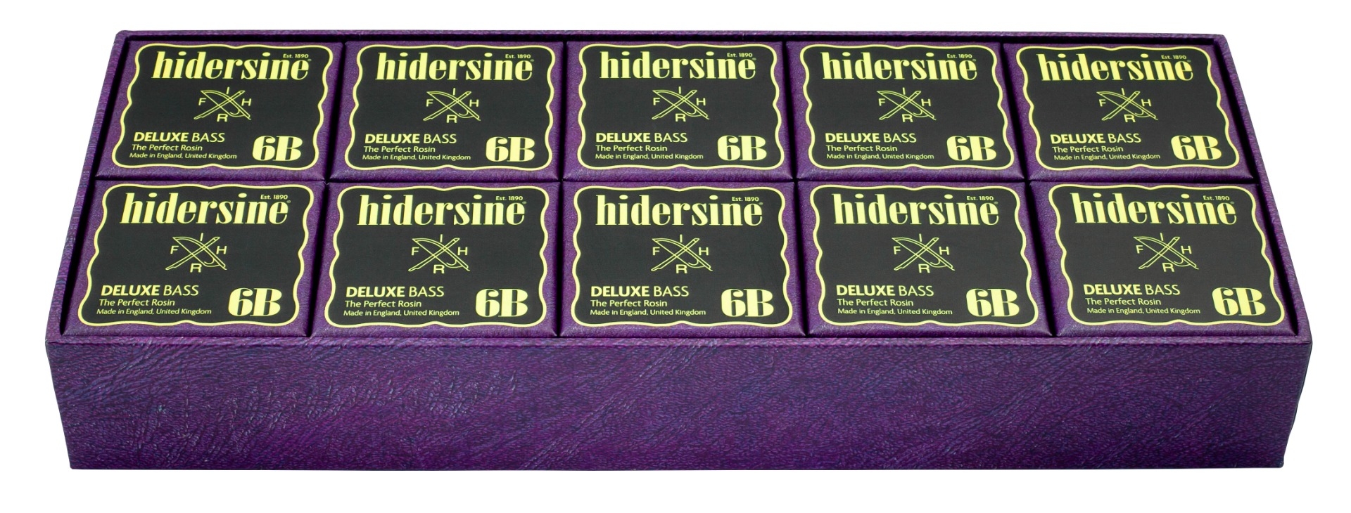 Hidersine Double Bass Rosin Deluxe Rosin - BOX OF 10 - Image 1