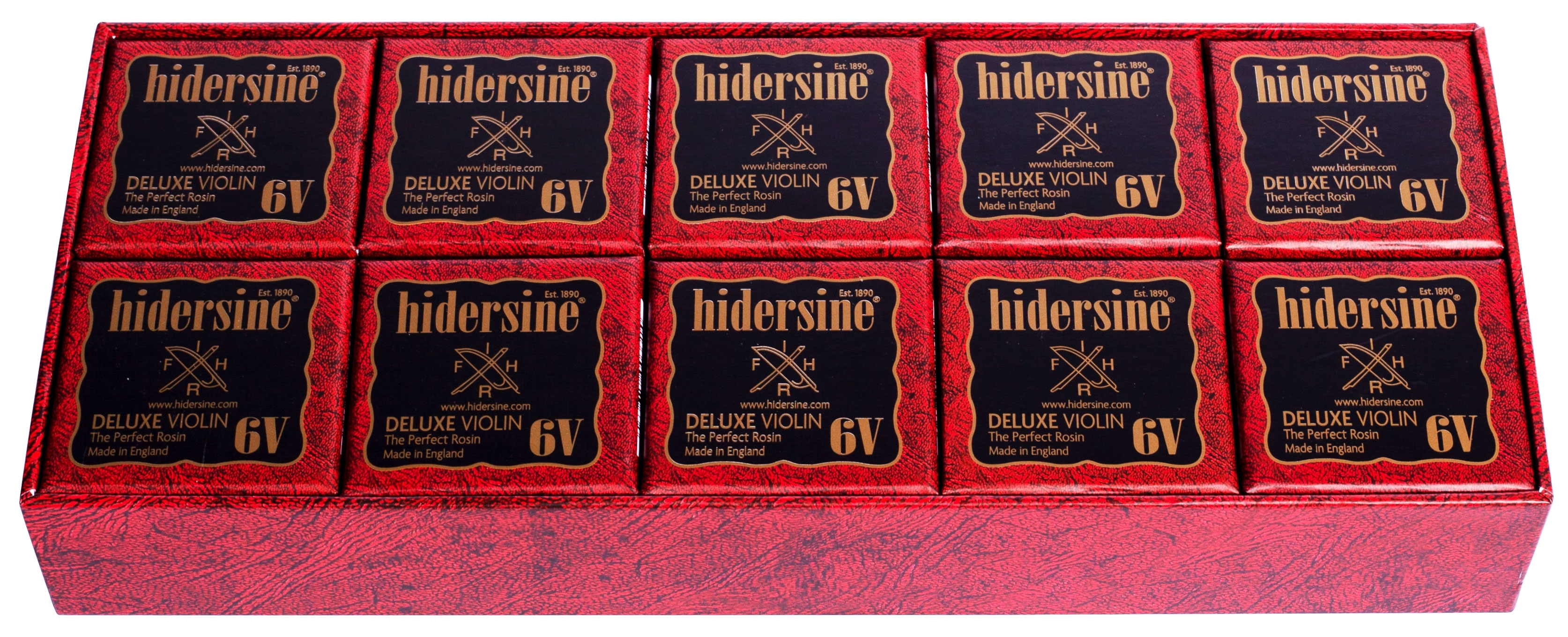 Hidersine Violin Rosin Deluxe - BOX OF 10 - Image 3