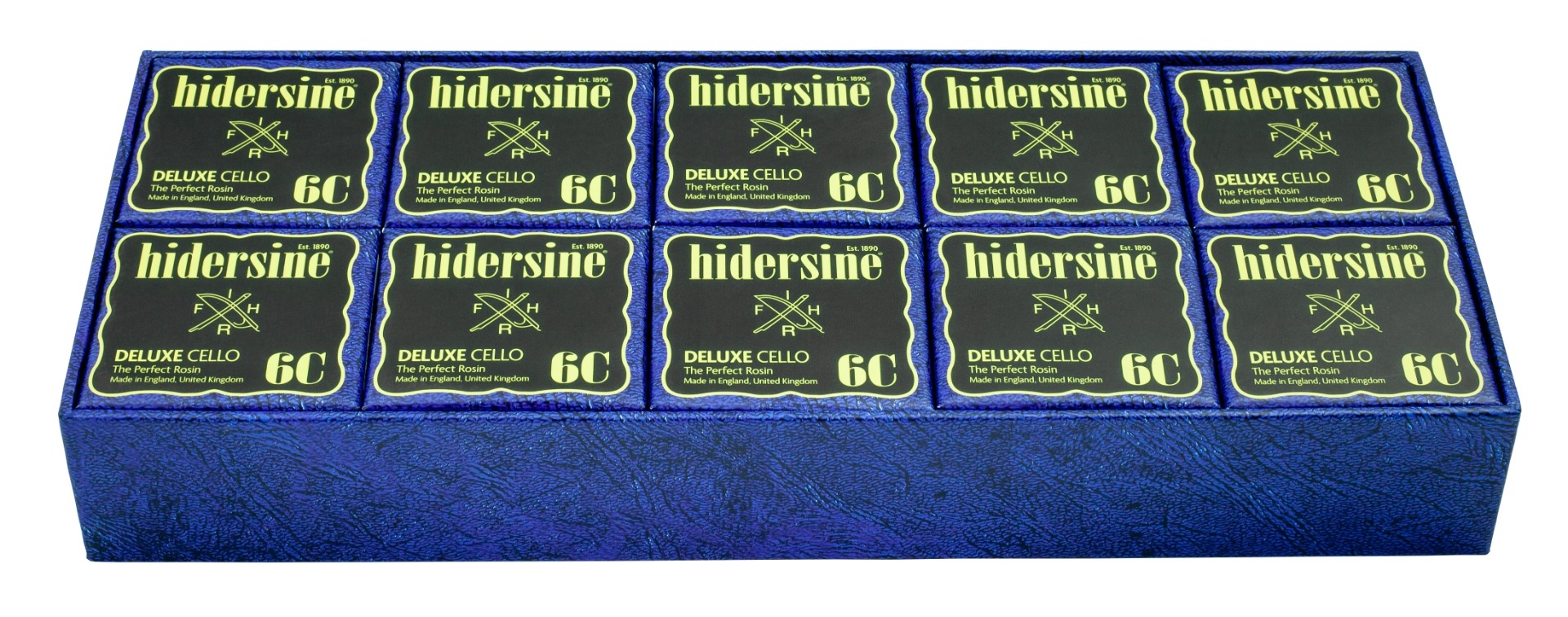 Hidersine Cello Rosin Deluxe Rosin - BOX OF 10 - Image 1