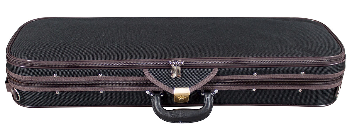 Hidersine Violin Case Pianura Oblong 4/4 - Black - Image 2