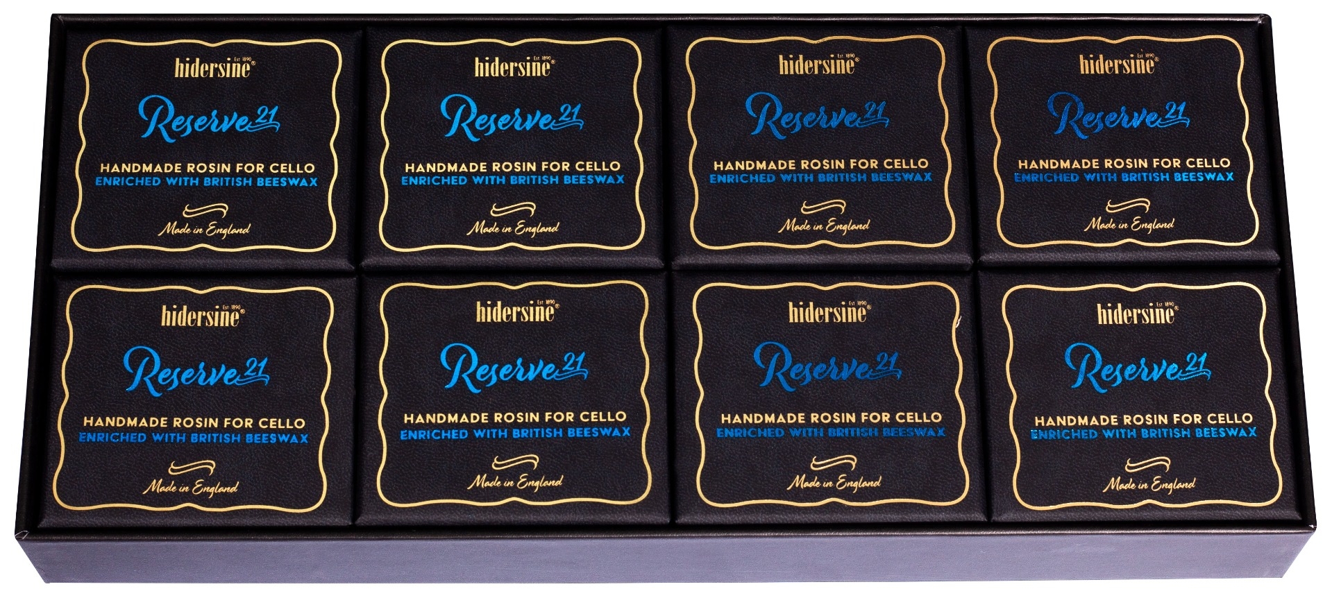 Hidersine Reserve21 Dark Cello Rosin with British Beeswax - BOX OF 8 - Image 5