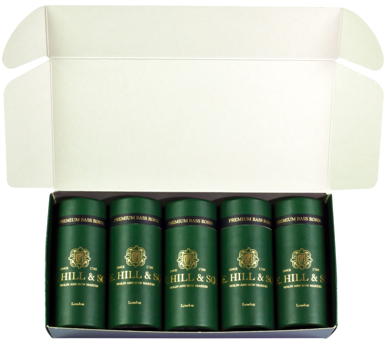 W. E. Hill Premium Double Bass Rosin - BOX OF 5 - Image 1