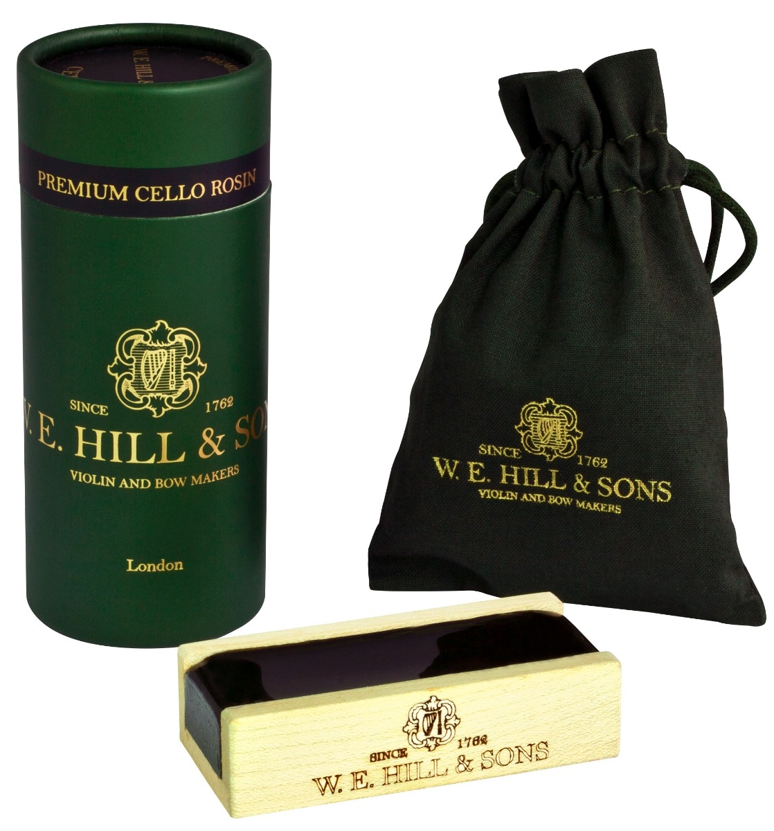 W. E. Hill Premium Cello Rosin - BOX OF 5 - Image 2