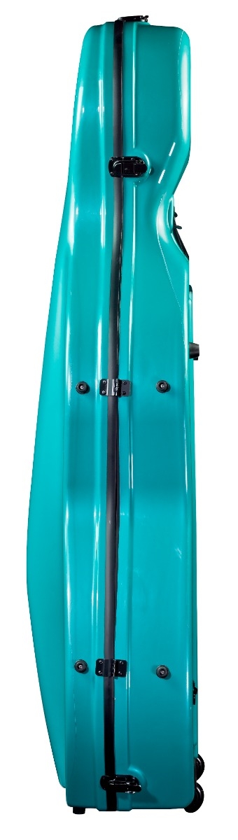 Hidersine Cello Case Fibreglass Light Green - Image 4