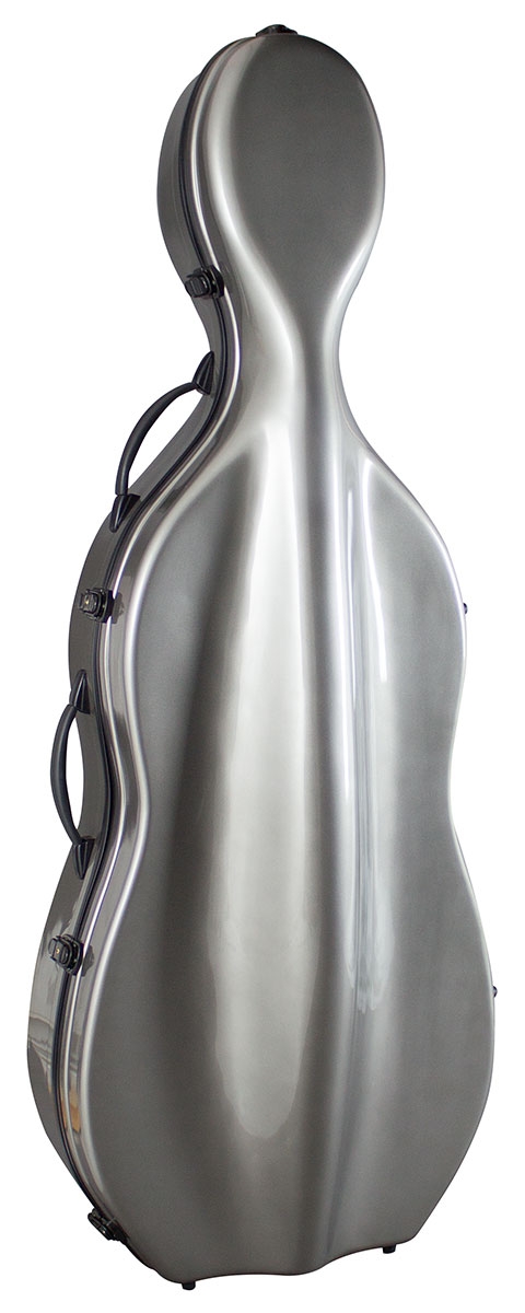 Hidersine Cello Case Fibreglass Grey - Image 1