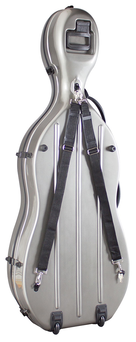 Hidersine Cello Case Fibreglass Grey - Image 2