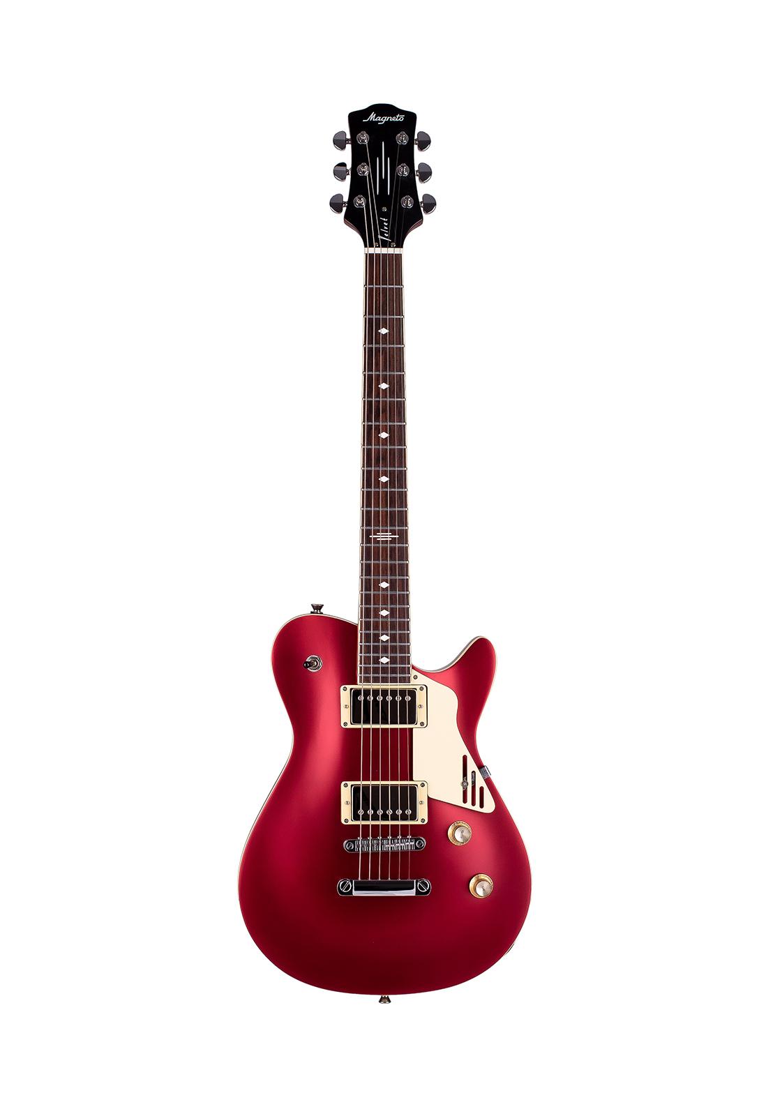 Magneto U-One Velvet Deluxe Candy Red Silk with Gig Bag