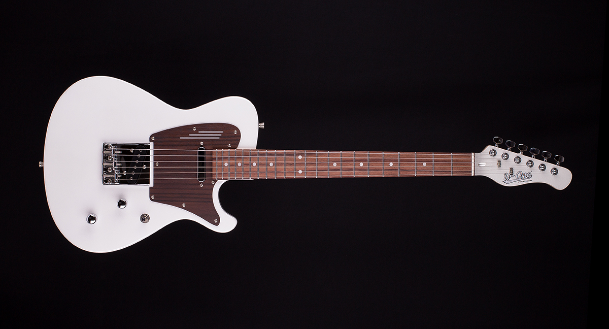 Magneto U-One U-Wave Classic Metallic Pearl White with Gig Bag - Image 2