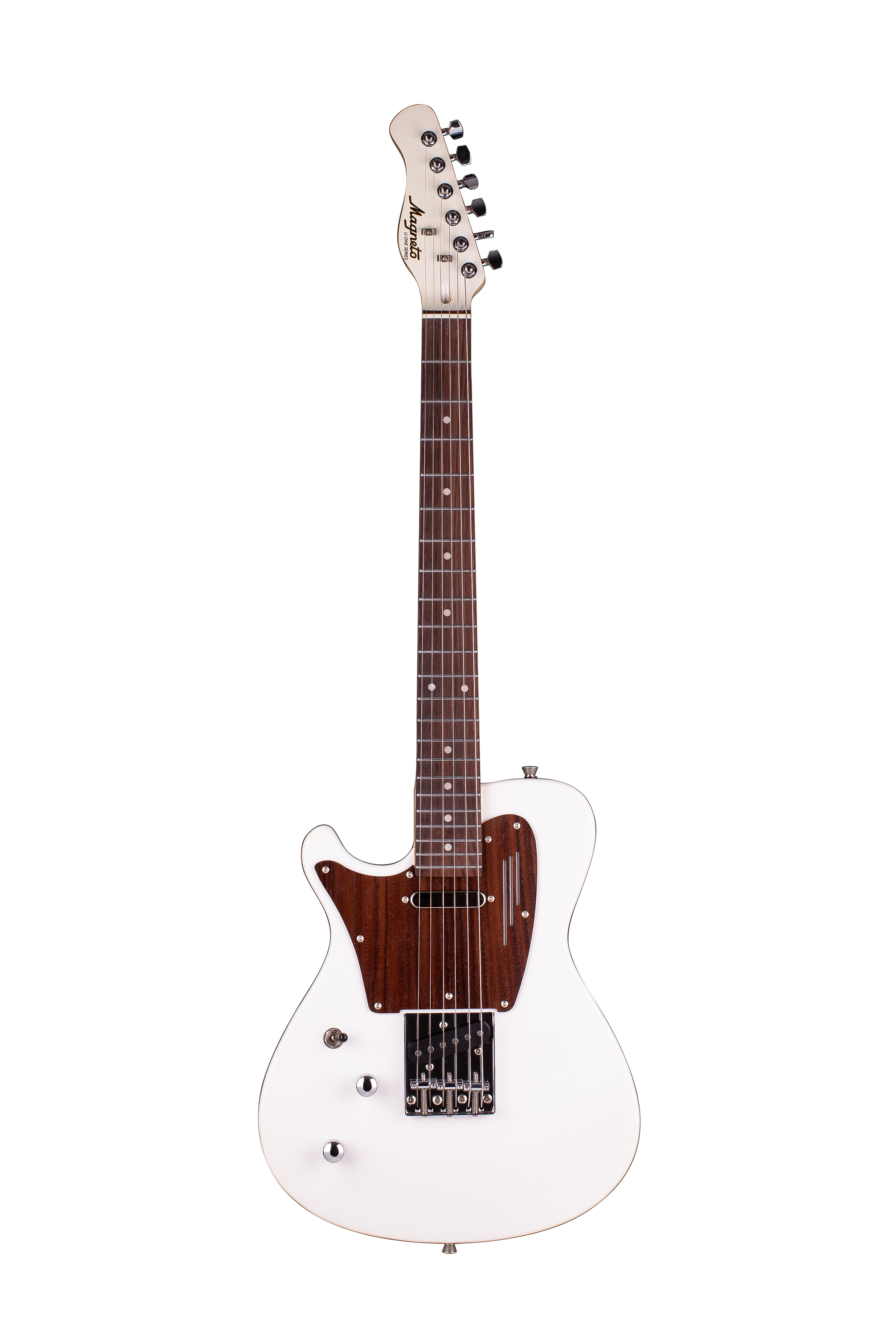 Magneto U-One U-Wave Classic LH Metallic Pearl White with Gig Bag
