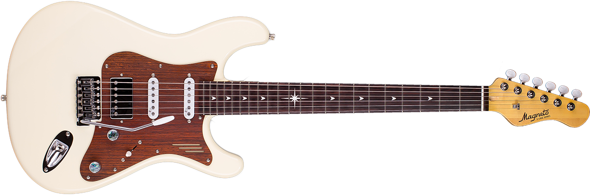 Magneto U-One Sonnet Deluxe Vintage White with Gig Bag - Image 2