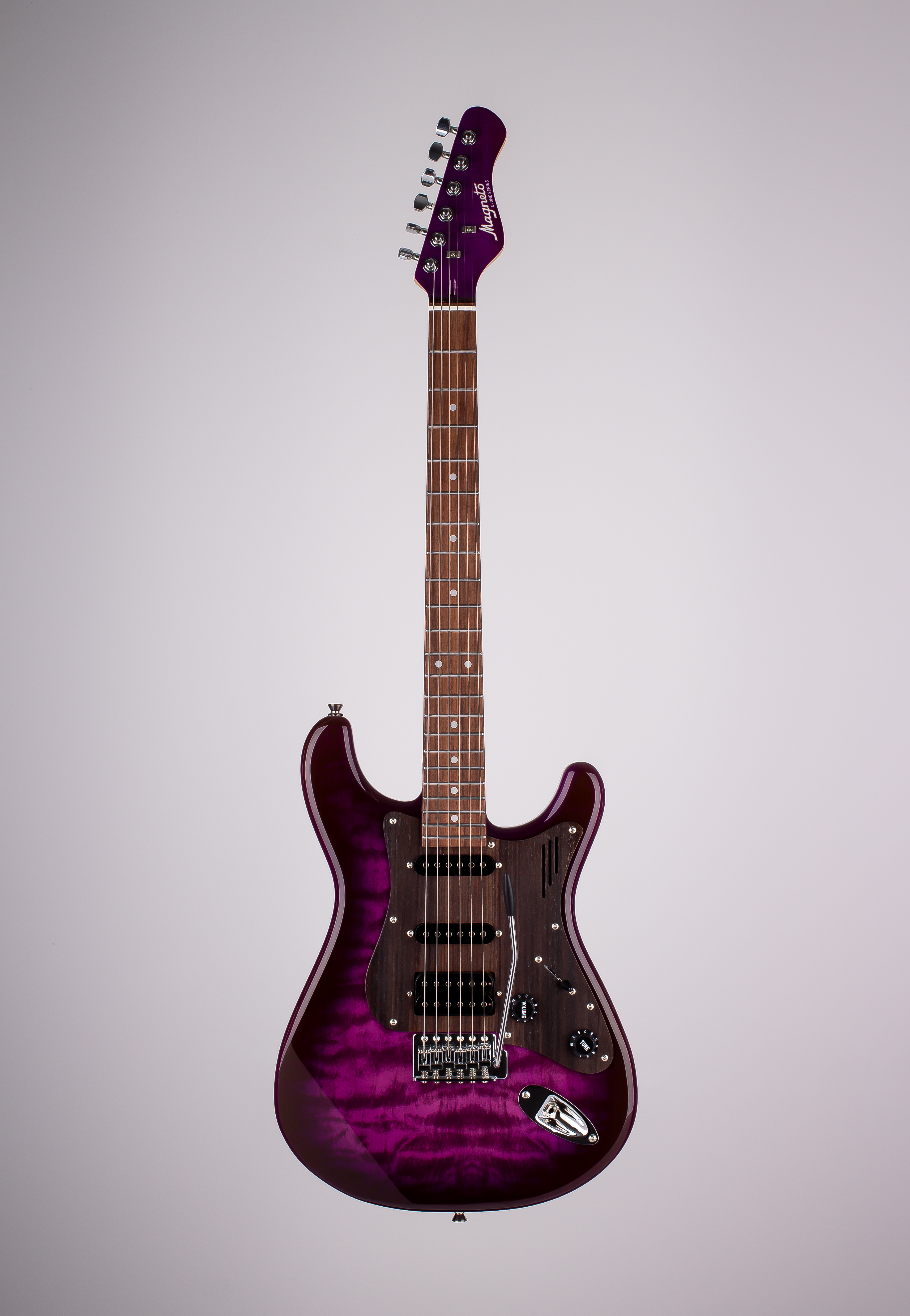 Magneto U-One Sonnet Modern See Thru Purple with Gig Bag