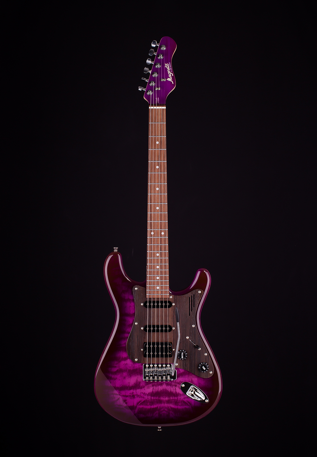 Magneto U-One Sonnet Modern See Thru Purple with Gig Bag - Image 4