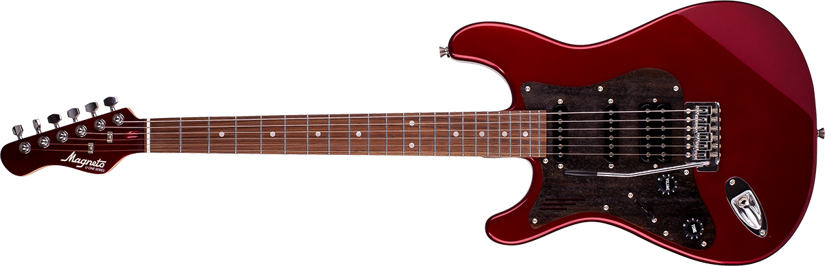 Magneto U-One Sonnet Classic LH Candy Apple Red with Gig Bag - Image 3