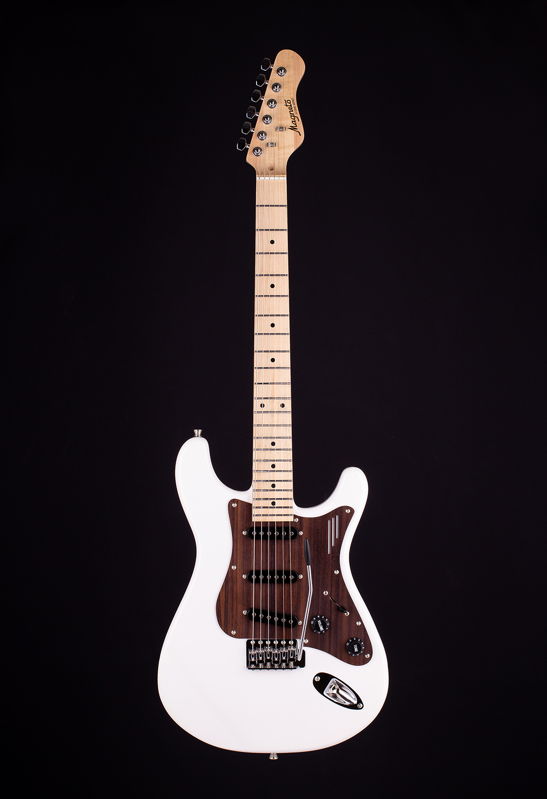 Magneto U-One Sonnet Standard Metalic White Maple FB with Gig Bag