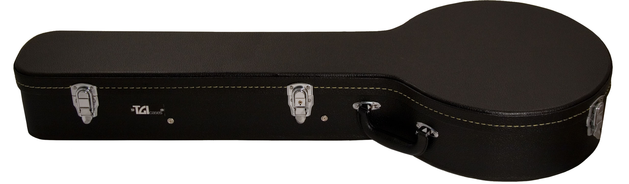 TGI 5 String Banjo Hardcase - Woodshell - Image 1