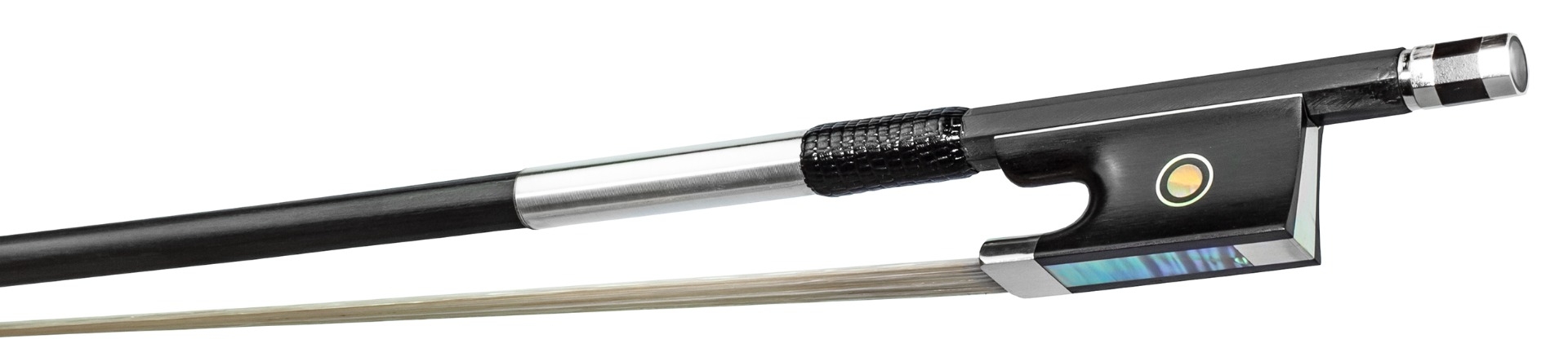 Hidersine Violin Bow 4/4 Carbon Fibre. Premium Unidirectional - Image 2