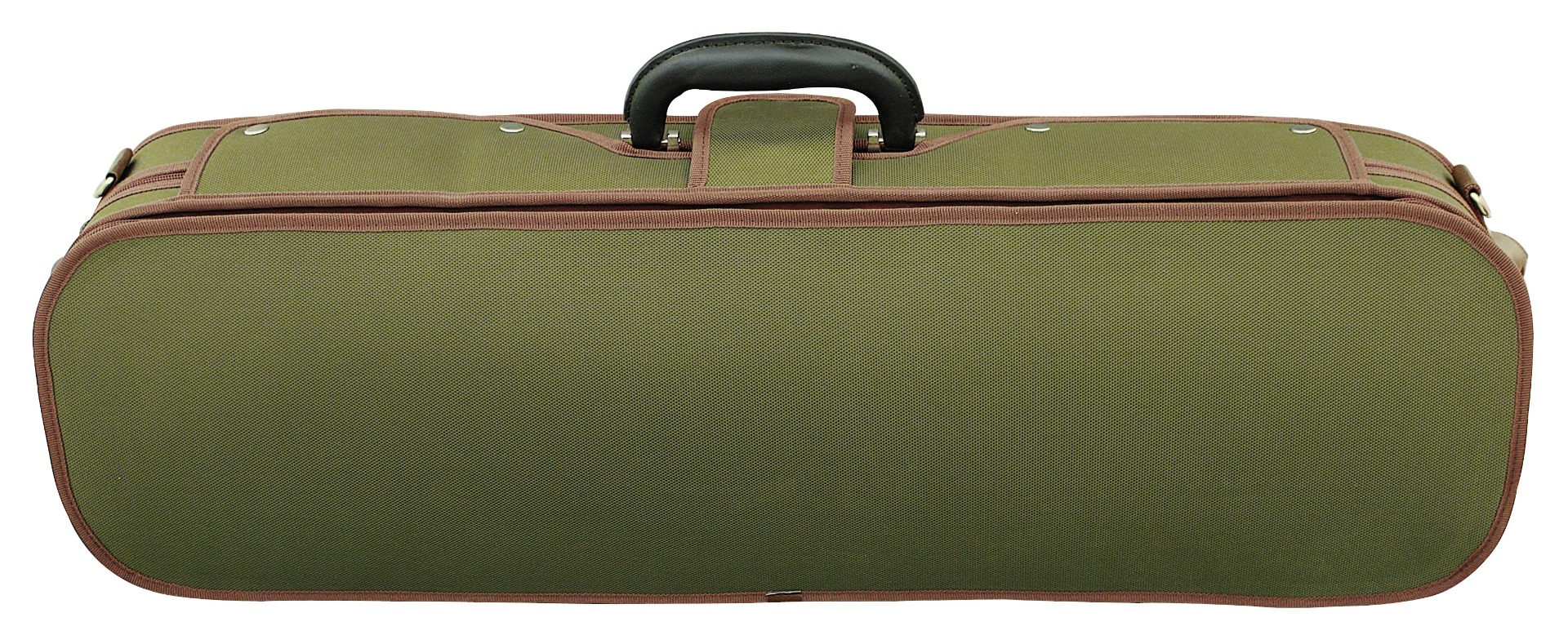 Hidersine Violin Case 4/4 Light Oblong - Olive - Image 2