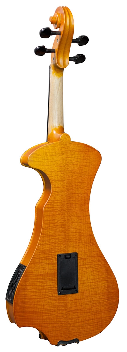 Hidersine Electric Violin Outfit - Flamed Maple Veneer - Image 2