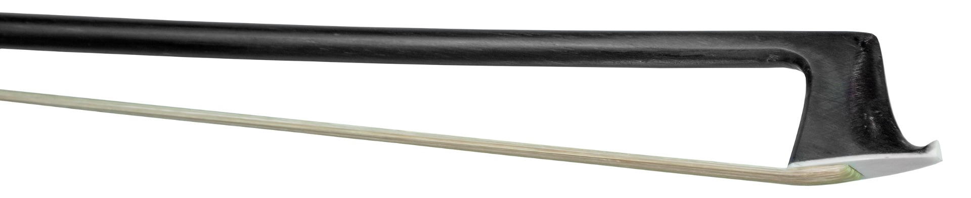 Hidersine Violin Bow 4/4 Carbon Fibre. Premium Unidirectional. Decorated screw - Image 3