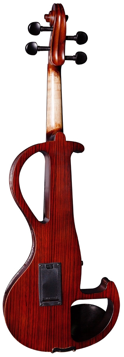 Hidersine Electric Violin Outfit - Zebrawood Finish - Image 2