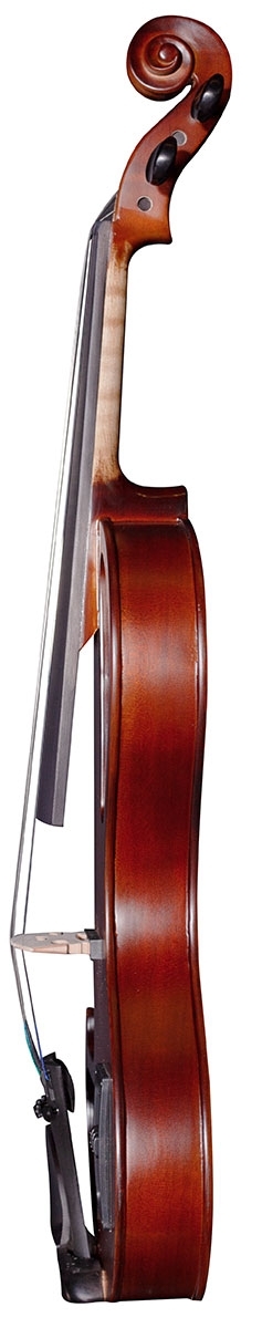 Hidersine Electric Violin Outfit - Zebrawood Finish - Image 4