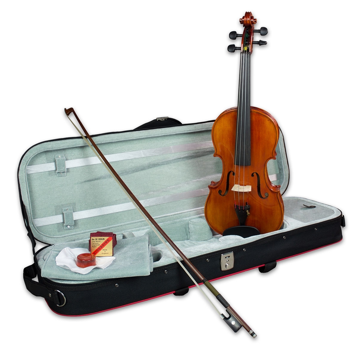 Hidersine Piacenza Violin 3/4 Academy Finetune Outfit - Image 1