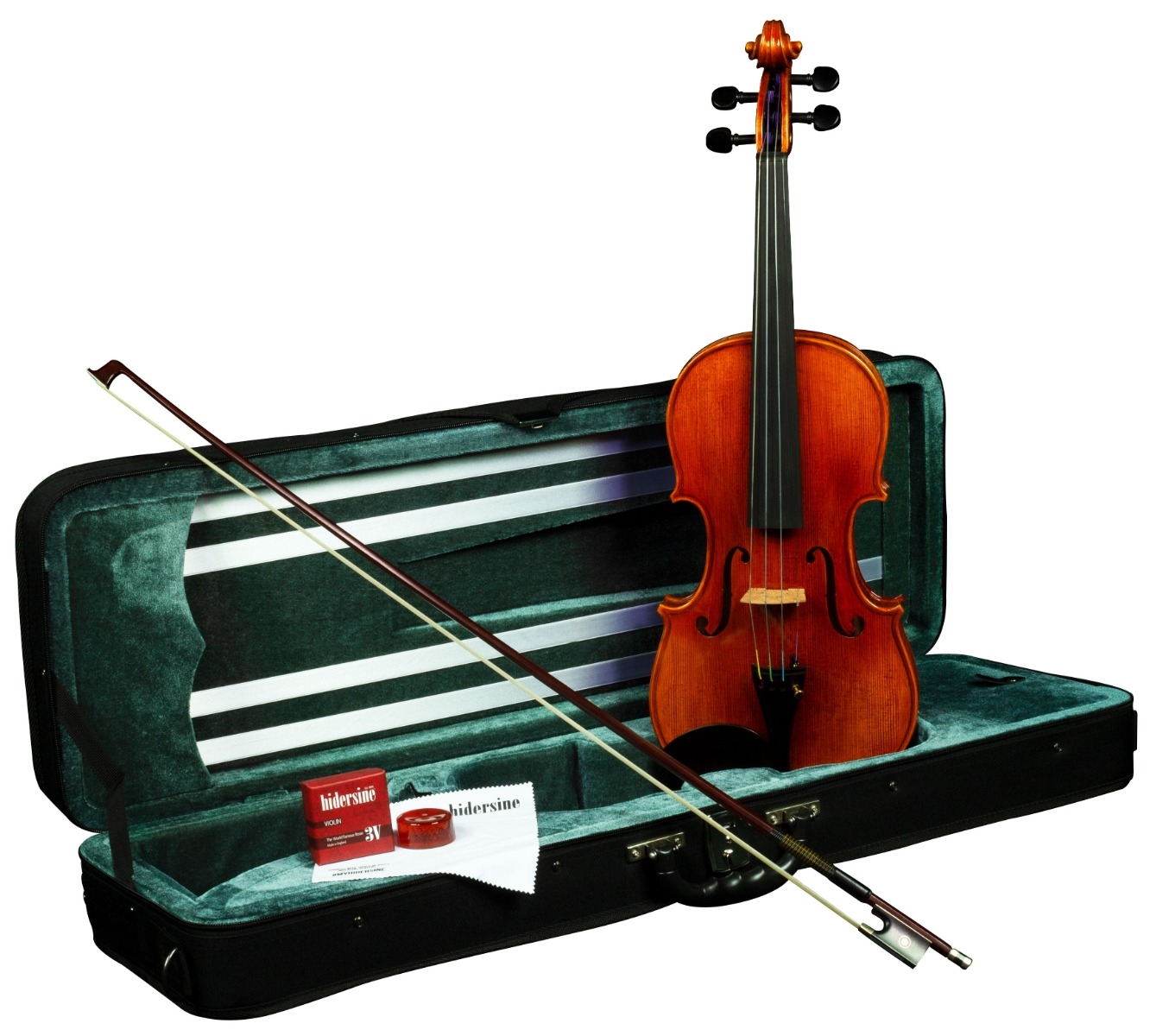 Hidersine Nobile Violin 4/4 Outfit - Strad Non-Antique - Image 1