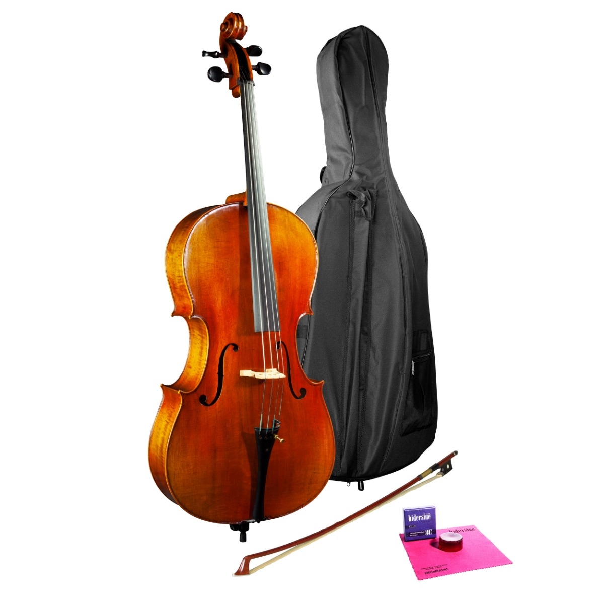 Hidersine Cello Veracini 4/4 Outfit - Image 4