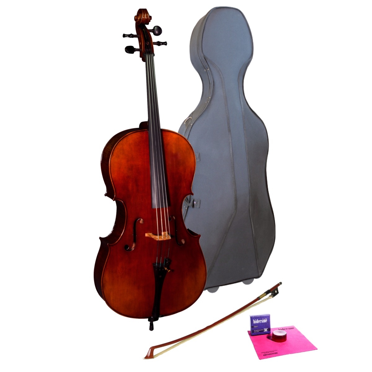 Hidersine Cello Melodioso 4/4 Outfit - Image 1